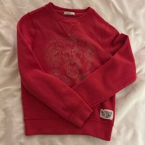 Abercrombie kids red sweatshirt